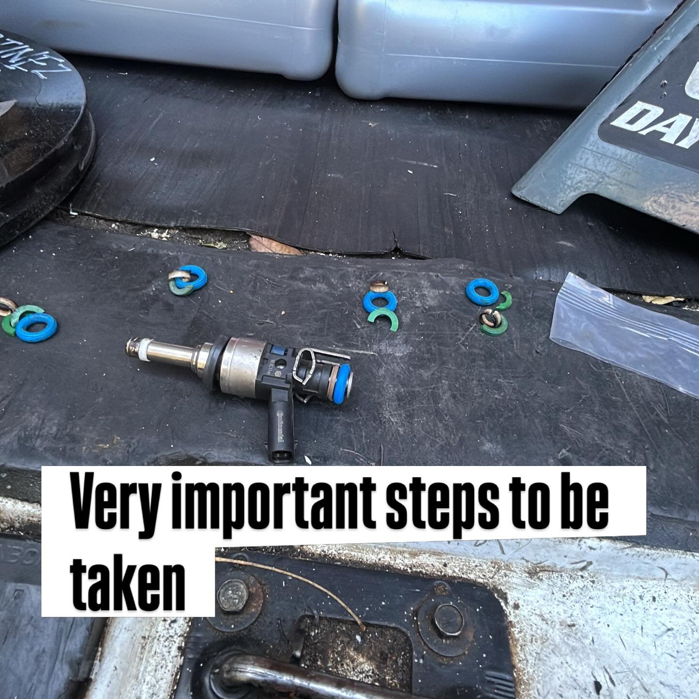Fuel Injector Seals Replacement