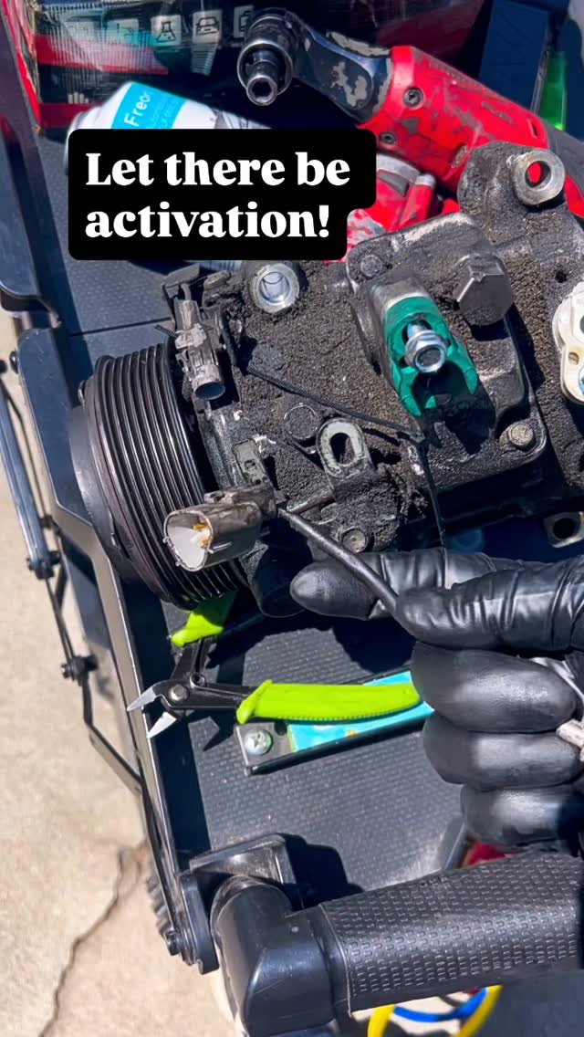 Lexus AC Compressor Replacement