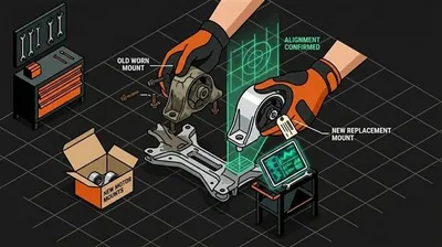 Mobile Motor Mount Replacement Mechanic